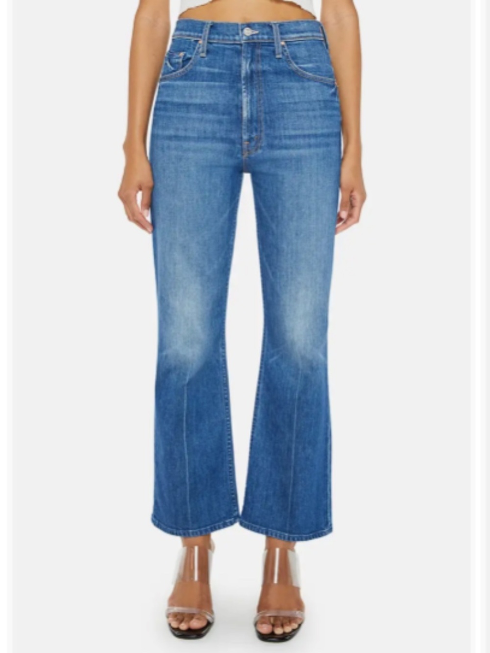 MOTHER Superior The Scooter Ankle Bootcut Jeans - Size 27 - It's A Small World
